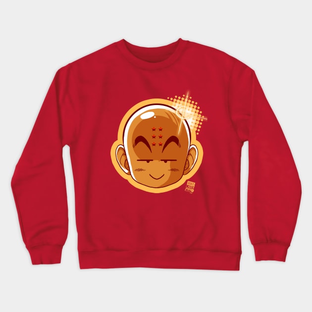 Krillin Ball Z (Alternate) Crewneck Sweatshirt by SketchBravo